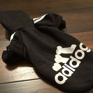 Adidog Black Dog Hoodie